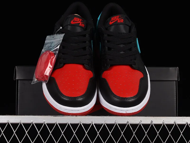 All categories Air Jordan Jordan series basketball shoes Air Jordan 1 Low Air Jordan 1 Low OG "UNC To Chicago" AJ1 Joe 1 black blue red low-top basketball shoes CZ0775-046